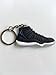 Jordan Retro 11 Space Jam Sneaker Keychain Shoes Keyring AJ 23 OG