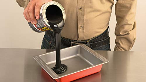 Flex Seal Liquid Waterproof Rubber Sealant Coating, Leak Repair & Patch for Roof, Gutters, Concrete & Basements, Brush/Roll/Dip/Pour, Gray, 32 oz (945 mL)