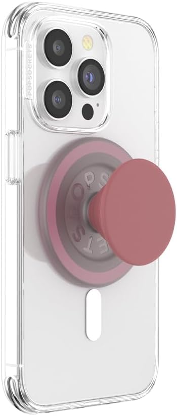 PopSockets Phone Grip for MagSafe, Magnetic Holder, Phone Stand, Boho - Clay Speckle