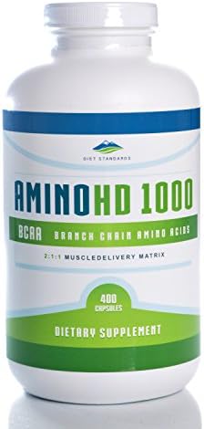 Diet Standards OmegaHD DHA Supplement (Formerly AminoHD BCAA) - 450 mg DHA Vitamin (Omega 3 Supplements) - 100% Plant-Based with Algae Oil - 180 Vegan Softgels