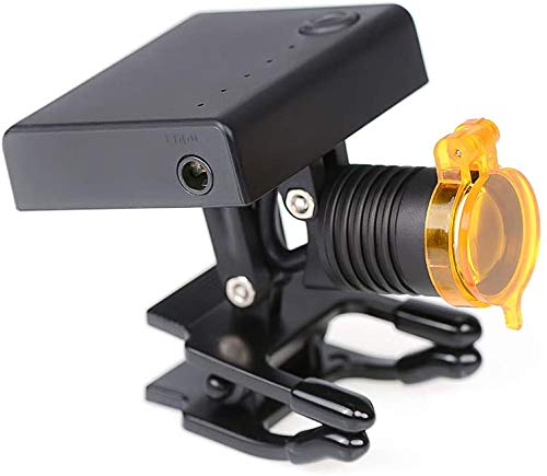 Aprodite 3W High Brightness LED Wireless Headlight with Optical Filter for Loupes Clip-on Type