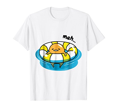 MademarkGudetama Pool Float Tee Shirt T-ShirtOEKO-TEX STANDARD 100