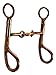 Colorado Saddlery The Steel Tear Drop Cheek Training Bit (3 Piece), Blackthumb 1