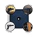 MagUS Gun Magnet Mount [2-Pack] 33 Lbs | Tac Magnet | Magnetic Gun Holster for Pistol Handgun Rifle Shotgun | Soft Rubber Coated Magnetic Holder | Adhesive Firearm Accessory for Truck Car Desk Wall
