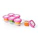 OXO Tot 2 ounce Baby Blocks Food Storage Containers, Pink