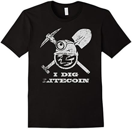 I Dig Litecoin Mining T-shirt - Cool crypto miners Tee