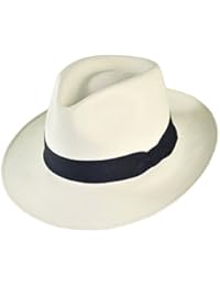 Jaxon Novo Grade 8 Panama Straw Fedora Hat (Medium)