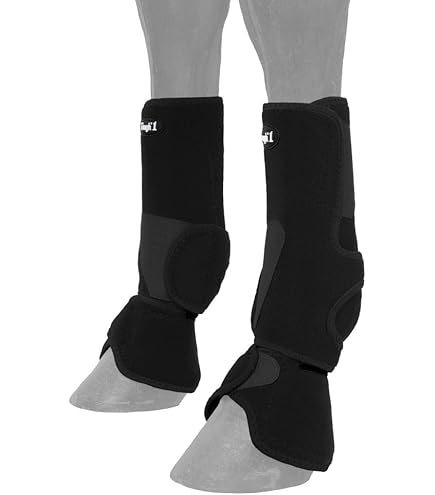4x bottes de chevaux protection des jambes absorbant les 4x bottes de chevaux protection des jambes absorbant les