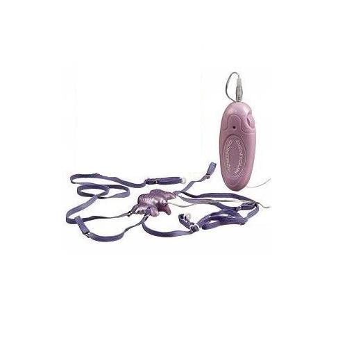 Pipedream Products Strap On Mini Butterfly, Purple image