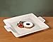 Mikasa Italian Countryside Square Dessert Tray, 11-Inch
