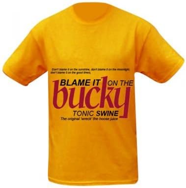 Scotland Buckfast Drink Blame it on the Bucky T-Shirt