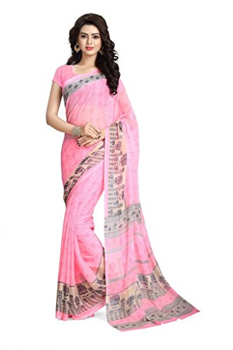 Vaamsi Women's Chiffon Printed Saree