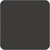 Hoffmaster Black Coaster, Square, 2-Sided, PK500 876108-1 Each