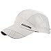 YING LAN Men's Autumn Outdoor Sport Baseball Hat Running Visor Sun Cap Beige