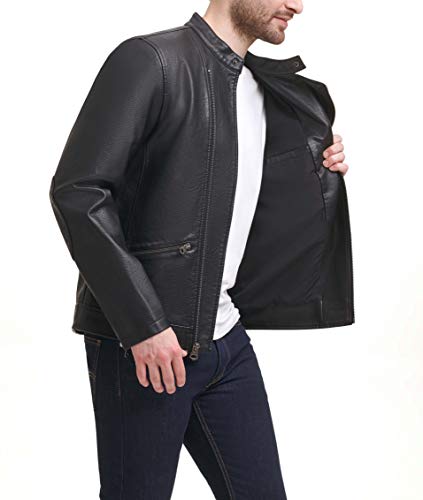 Levi's Men's Faux Leather Motorcycle Jacket - Choose SZ/color