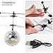 Flying Ball, Crystal Flashing Hand-Controlled Infrared Induction Flying Toys with LED Light,Rechargeable Light up Sensor,Colorful Flying Helicopter Toys,Suitable for Kids, Teenagers