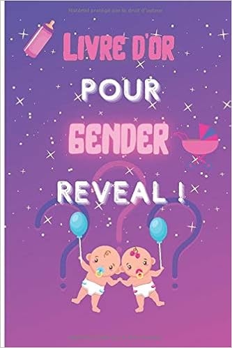 Livre D Or Pour Gender Reveal Cadeau Ideal Pour Gender Reveal Naissance Garcon Fille Bebe Baby Shower Carnet De Notes Speciale Pour Gender 100 Pages 15 24 X 22 86 Cm French