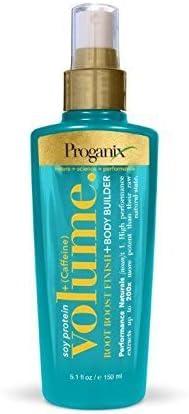 Proganix Soy Protein Plus Caffeine Volume Root Boost Finish, 5.1 Ounce by Proganix