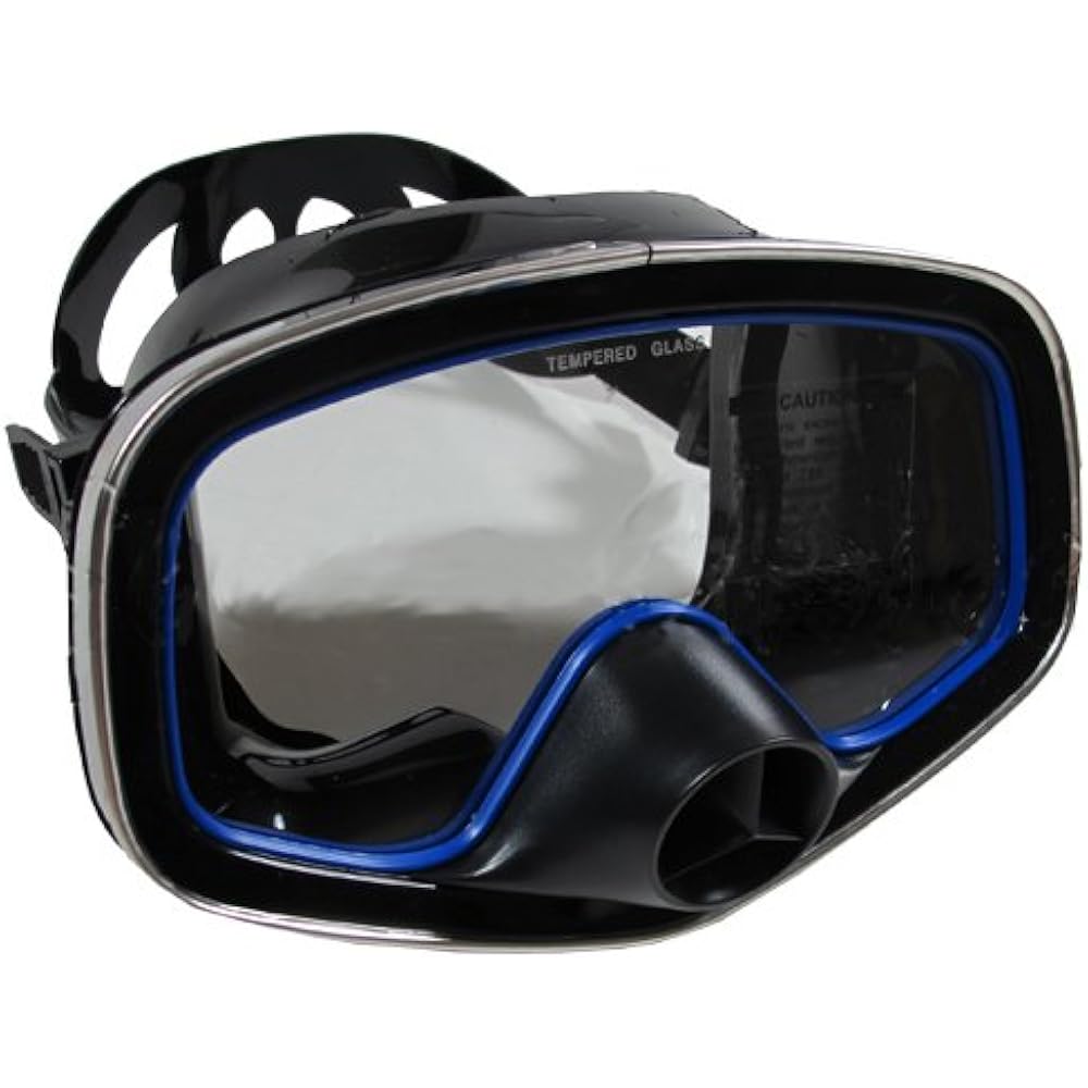 Scuba Diving Classic Free Dive OneWindow Silicone Purged Mask Masks