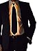 NEON NIGHTLIFE Light Up Neck Tie for Men, Orange