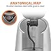 Electric Kettle Water Heater, Stainless Steel Cordless Water Kettle with Auto Shut-Off & Boil-Dry Protection, 1.7L