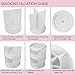 360 Degree Rotation Makeup Tower Organizer, Lazy Susan Cosmetics Storage Shelf Round Makeup Carousel Rotating Display Rack, Great for Countertop Bathroom counter, White
