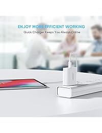 UGREEN USB C Charger 18W PD 3.0 Type C Wall Charger Power Delivery for iPhone 11 Pro Max Xs Max XR X 8 Plus, iPad Pro, Google Pixel 3a XL, Samsung Galaxy S10+ S9+, LG V50 ThinQ 5G G8 ThinQ