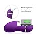 EROCOME Remote USB Rechargeable Waterproof Wireless Bullet Egg Eletrcial Massage for Women