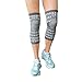 Knee Support Sleeve, Premium for Men and Women, Tourmaline Infused High Quality Compression Magnetic Therapy for Pain, Injury, Arthritis, One Pair