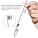 Bepack Case for Apple Pencil Case Cap Holder Apple Pencil Accessories Soft Silicone Elastic Stylus Pen Holder with Hook/Nib Cover/Cable Adapter Tether for iPad Pro Pencil(4-Pieces)
