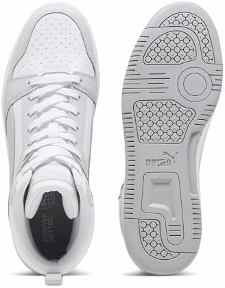 Rebound V6, Scarpe da ginnastica Unisex - Adulto, White Ash Gray, 42 EU
