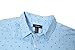 NUTEXROL Men's Regular-Fit Short-Sleeve Oxford Shirt Button Down Collar Dress Shirts Blue&green M