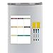 Dry Erase Board Magnetic Whiteboard for Fridge by Nardo Visgo with 3 Magnetic Markers and 2 Erasers,Message Note Board for Meal Planning Chores to do List and Grocery List 16