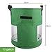 wang JESS Potato Grow Bag,2PCS 10 Gallons Dark Green Planting Grow Bags Window Vegetable Bags with Flap and Handles for All Vegetablethumb 3