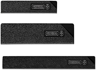 Mundial Knife Blade Guard Set - 3 Pc - Pro Series Lined Guards - 6n-8w-10n