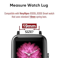 ZURURU Soft Silicone Smart Watch Replacement Bands