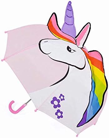 Bubble Unicorn 3D Dome Umbrella - Approx 55 cm