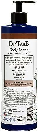 Dr Teal's Coconut Oil Body Lotion 532ml - Hydrating Body Lotion view 3