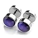 PiercingJ 2-12pcs 16G Solar System Galaxy Universe Stainless Steel Stud Barbell Earrings Illusion Ear Plug 0G Gauge Look