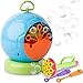 Automatic Bubble Blower – Bubble Machine for Birthday Party, Fun Outdoor Activities, Weddings – Non-Toxic, High Quality Plastic, Portable – High Output Machine + BONUS Wands & Dip Tray by Duddy
