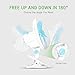 VIVOSUN 6-Inch Portable Clip-On Desk Fan for Grow Tent Room, 2-Speed, Adjustable Tilt, Whisper Quiet Operation