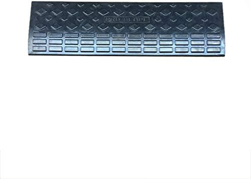 Csqランプ 税込 車両ラバースロープ ヘビーデューティ車用縁石ランプ キャラバンスロープオートバイ縁石スロープノンスリップ上り坂スロープ カーブランプ Color Black Size 9cm 25 90