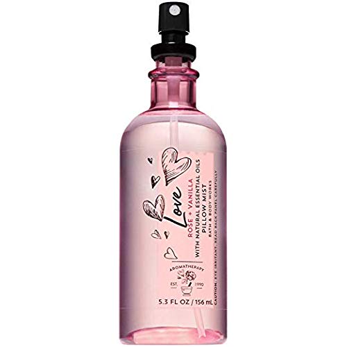 Bath and Body Works Aromatherapy LOVE - ROSE + VANILLA Pillow Mist with Natural Essential Oils 5.3 F - //coolthings.us