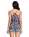 Floerns Women's Summer Boho Floral Printed Spaghetti Strap Tank Top