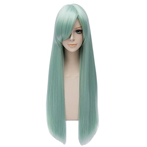 Probeauty Hair Cap+ the Seven Deadly Sins Elizabeth Liones Green Cosplay Wig
