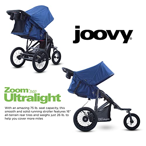Joovy Zoom360 Ultralight Jogging Stroller Featuring High Child Seat