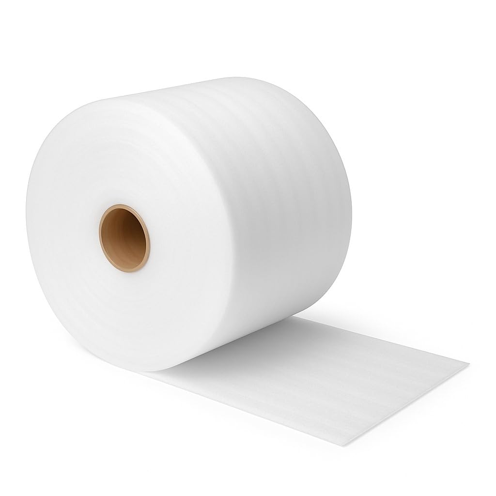 Wellpack Europe Foam Wrap for Packaging Wrapping Cushioning Glassware Fragile Moving Underlay (500mm x 1M)