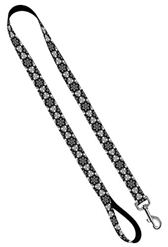 Moose Pet Wear Deluxe Dog Leash - Patterned Heavy Duty Pet Leashes, Made in The USA â€“ 1 Inch x 4 Feet, Singularity