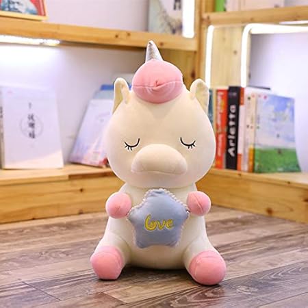 Amazon 25 55cm ラブぬいぐるみ ぬいぐるみ ぬいぐるみ ぬいぐるみ ウラール アニメ 人形 動物 馬 オフィシャル おもちゃ 子供 女の子 必需品 友情 ギフト 男の子 好きなキャラクター 必需品 幼児 スーパーヒーロー 45cm ホワイト ぬいぐるみ おもちゃ