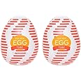 TENGA Disposable, One-Time Use Easy Beat Egg Male Portable Pleasure Device, Tube (Pack of 2)